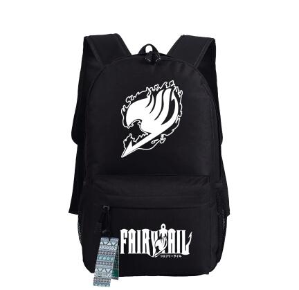 New Anime Fairy Tail Backpack Canvas