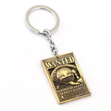 Load image into Gallery viewer, ONE PIECE Wanted Poster Key Chains