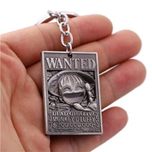 Load image into Gallery viewer, ONE PIECE Wanted Poster Key Chains