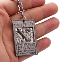 Load image into Gallery viewer, ONE PIECE Wanted Poster Key Chains