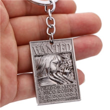 Load image into Gallery viewer, ONE PIECE Wanted Poster Key Chains