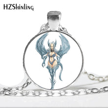 Load image into Gallery viewer, New Fashion Fairy Tail Pendant Necklace Jewelry Glass Pendant