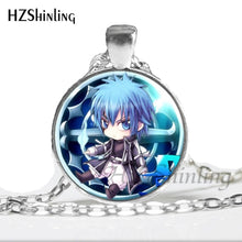 Load image into Gallery viewer, New Fashion Fairy Tail Pendant Necklace Jewelry Glass Pendant