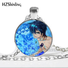 Load image into Gallery viewer, New Fashion Fairy Tail Pendant Necklace Jewelry Glass Pendant