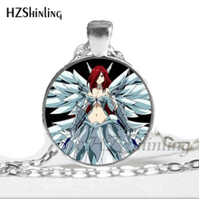 Load image into Gallery viewer, New Fashion Fairy Tail Pendant Necklace Jewelry Glass Pendant