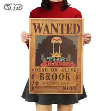 Load image into Gallery viewer, One Piece Brook Wanted Poster